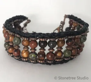 Woodland Beaded Bracelet