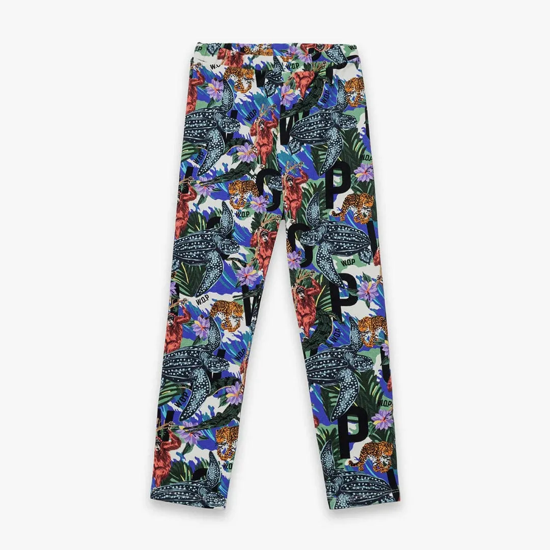 World Of Pop Animal Lovers" printed leggings