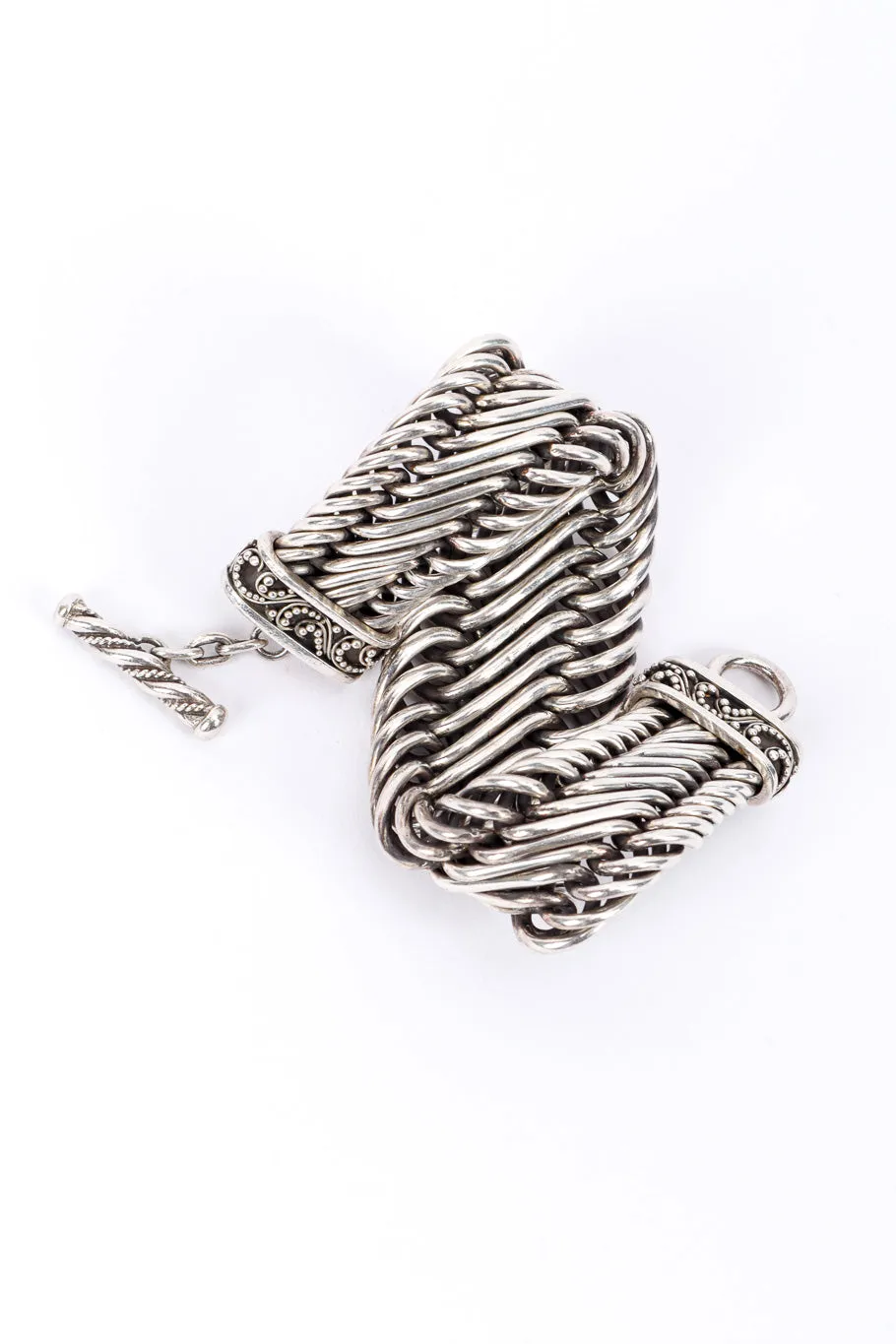 Woven Sterling Bracelet