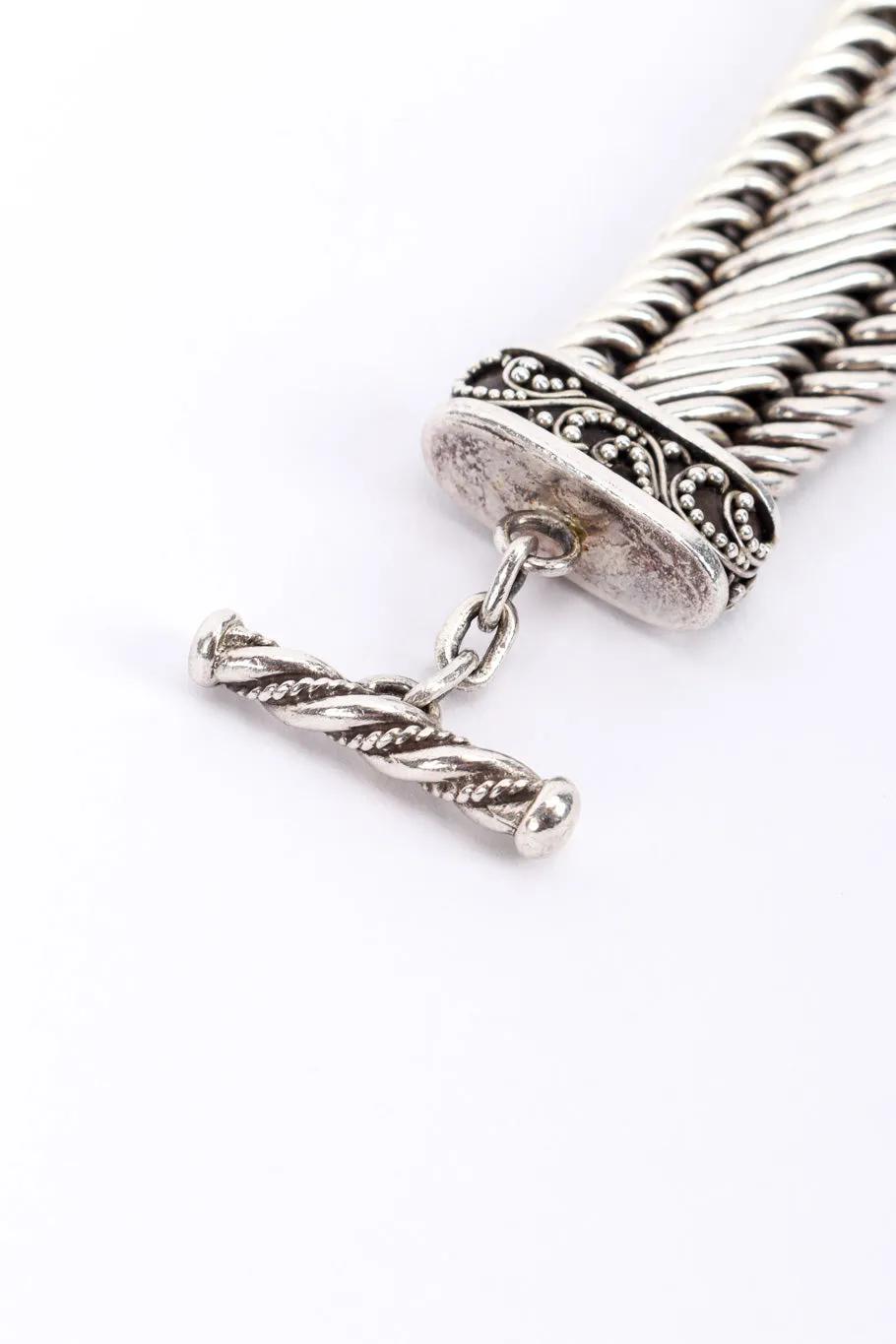 Woven Sterling Bracelet