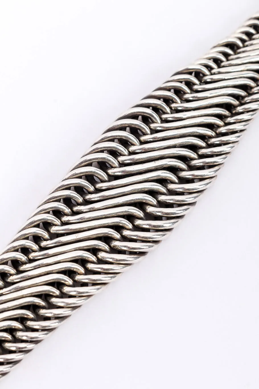 Woven Sterling Bracelet