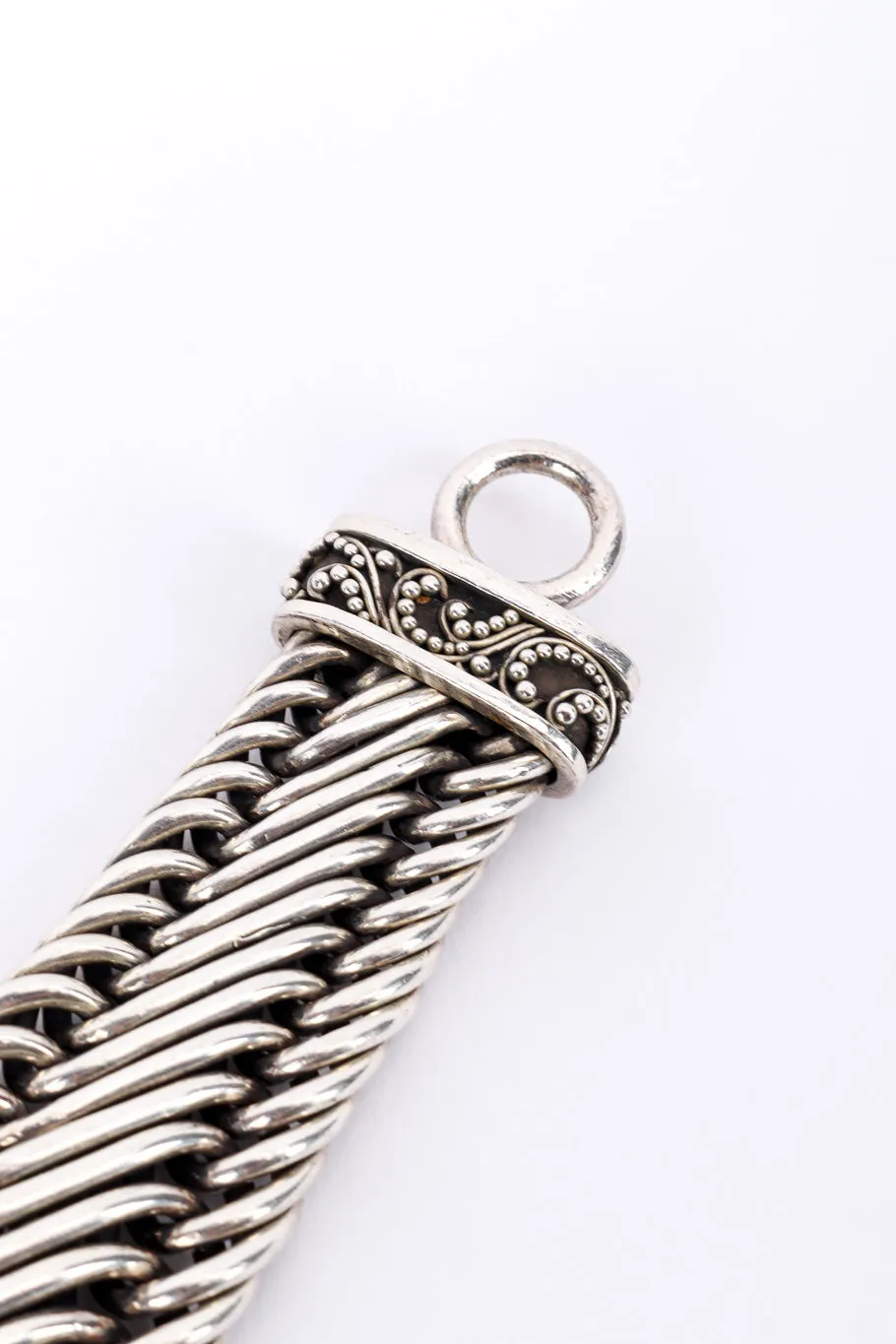 Woven Sterling Bracelet