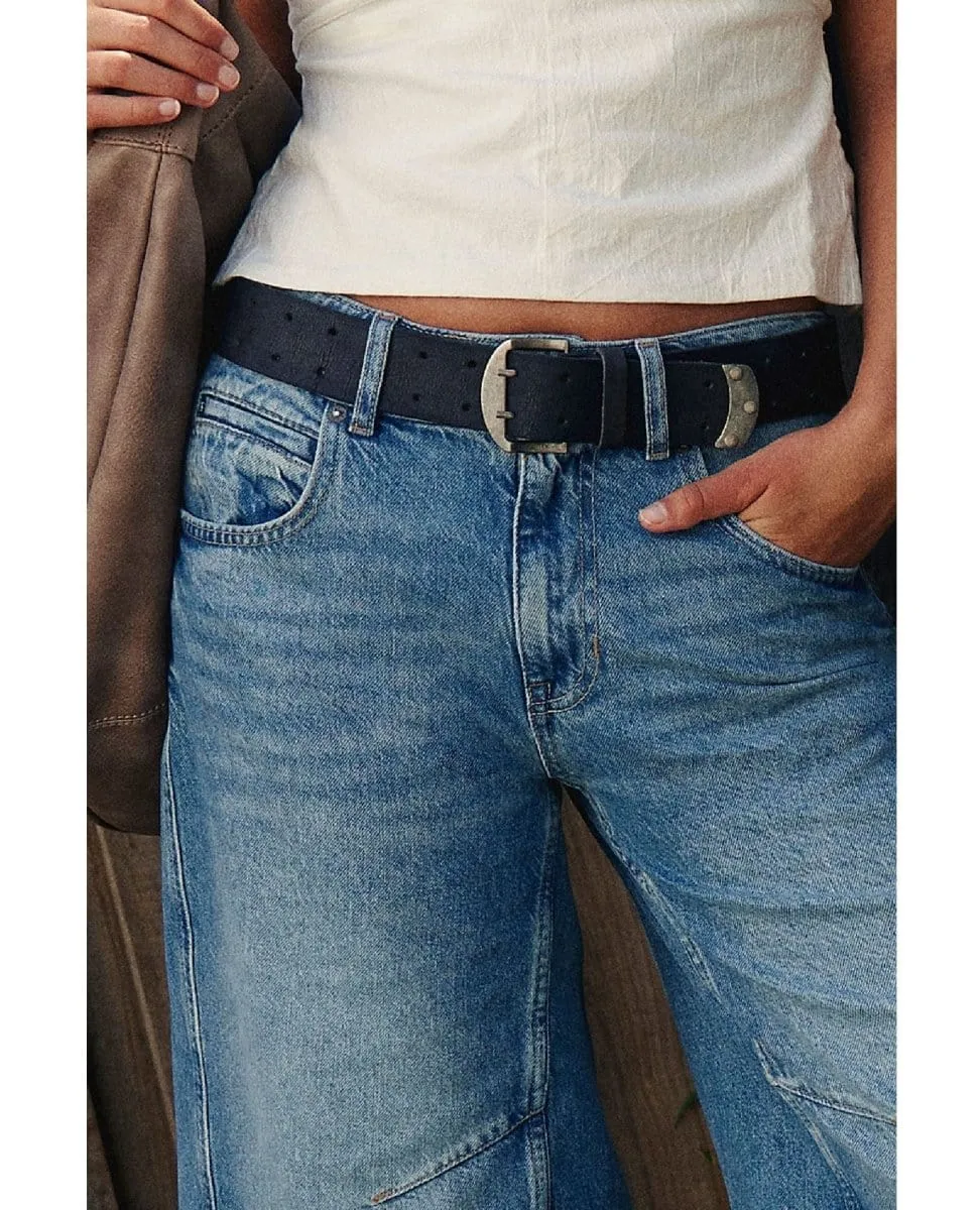 WTF Double Cross Belt Black