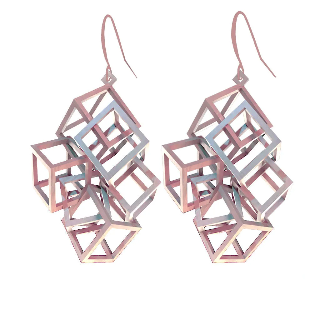 Z Cube Earring